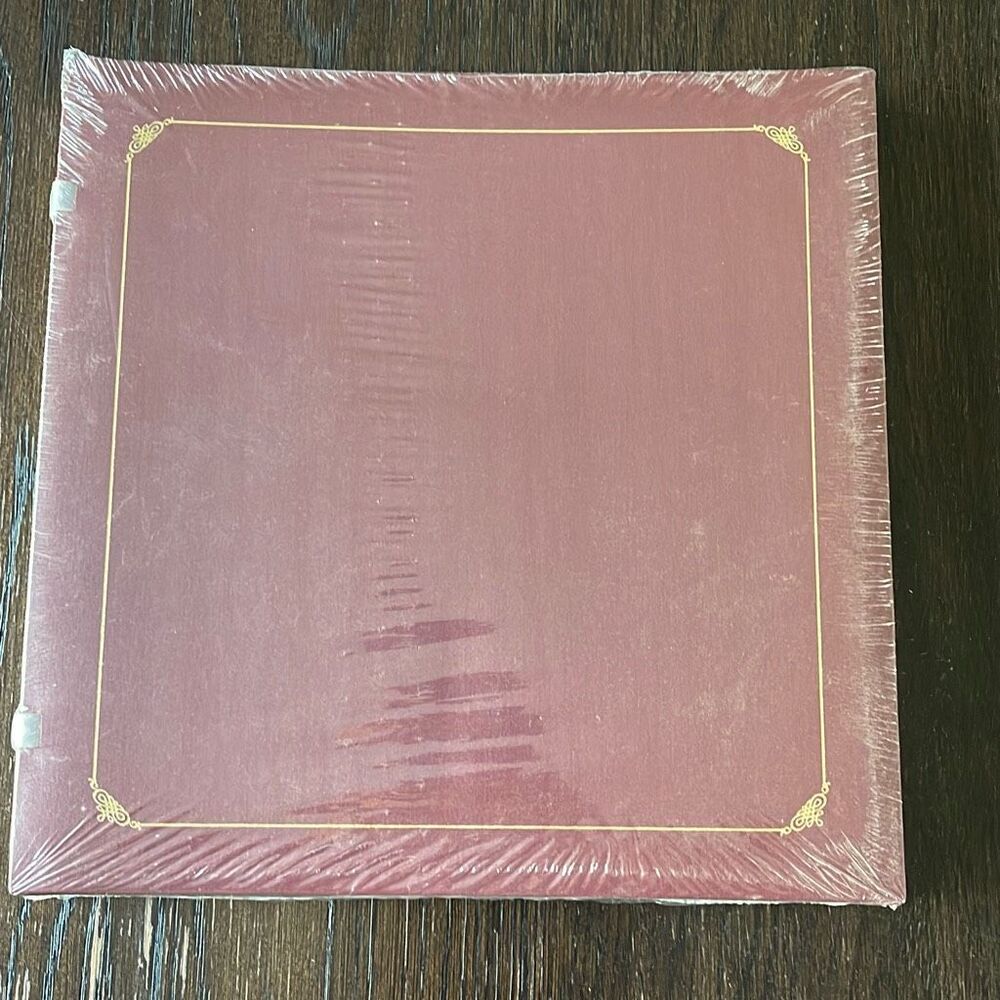 Creative Memories Hardbound Photo Album Red 12.5x12.5 New